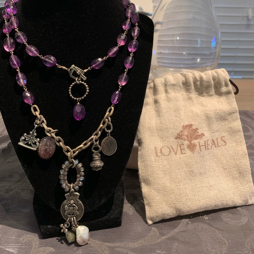 Love Heals Diatas necklace
